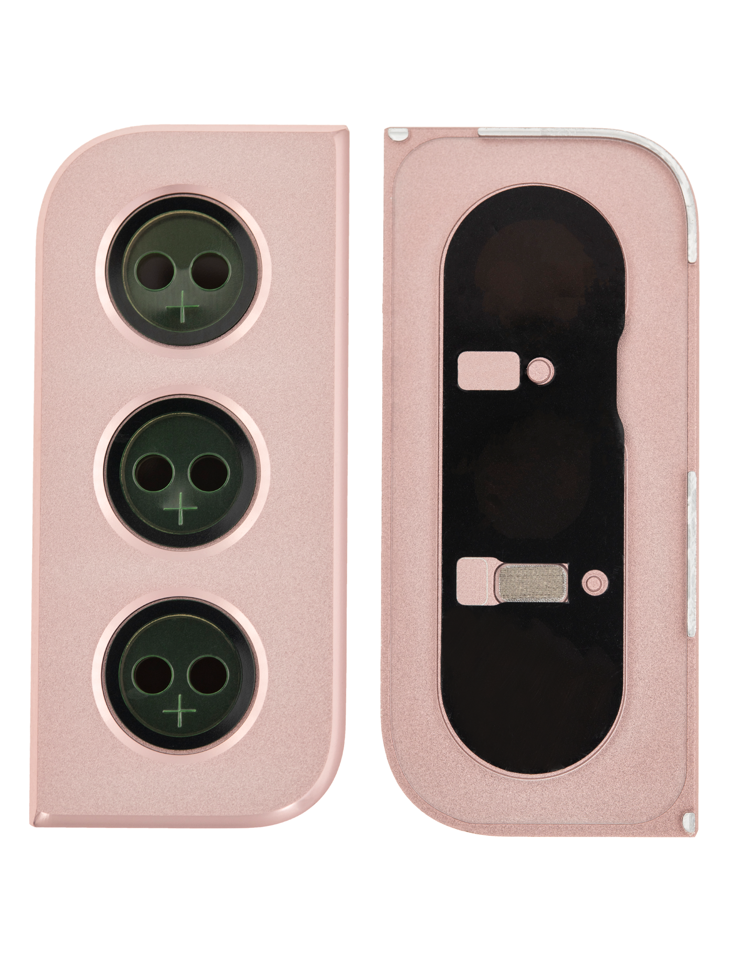 Kameralinse hinten mit Rahmenring für Samsung Galaxy S21 (Phantom Pink)