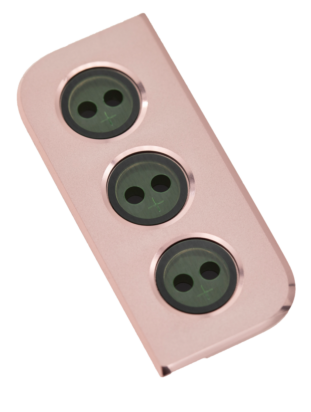 Kameralinse hinten mit Rahmenring für Samsung Galaxy S21 (Phantom Pink)