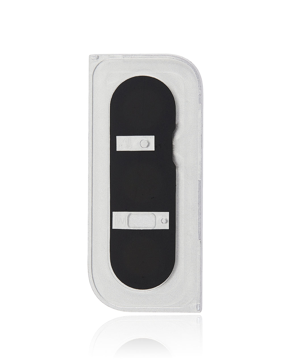 Rear Camera Lens with Cover and Decorative Ring for Samsung Galaxy S21 5G (Phantom White)