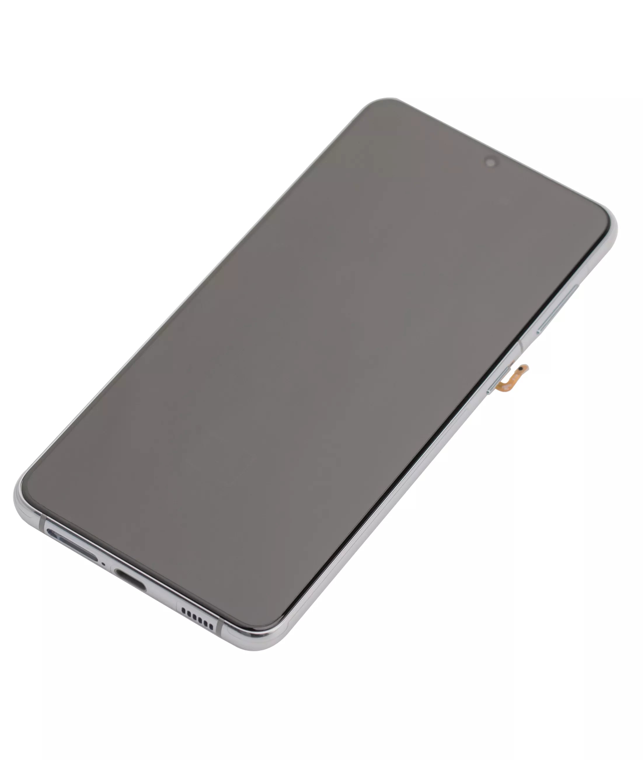 OLED-Display mit Rahmen für Samsung Galaxy S21 Plus Service Pack Phantom Silver