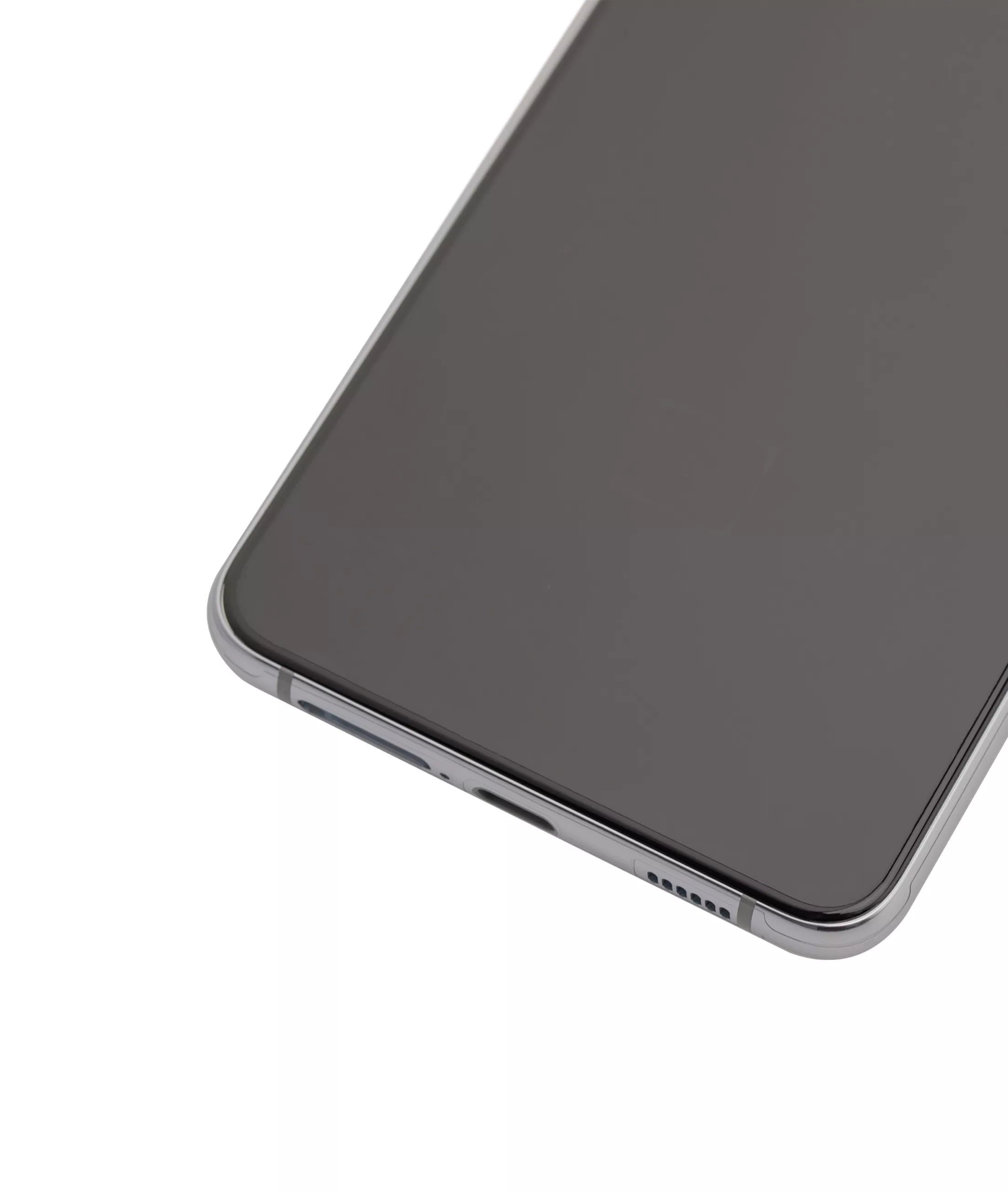 OLED-Display mit Rahmen für Samsung Galaxy S21 Plus Service Pack Phantom Silver
