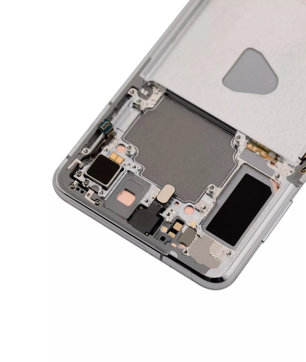 OLED-Display mit Rahmen für Samsung Galaxy S21 Plus Service Pack Phantom Silver