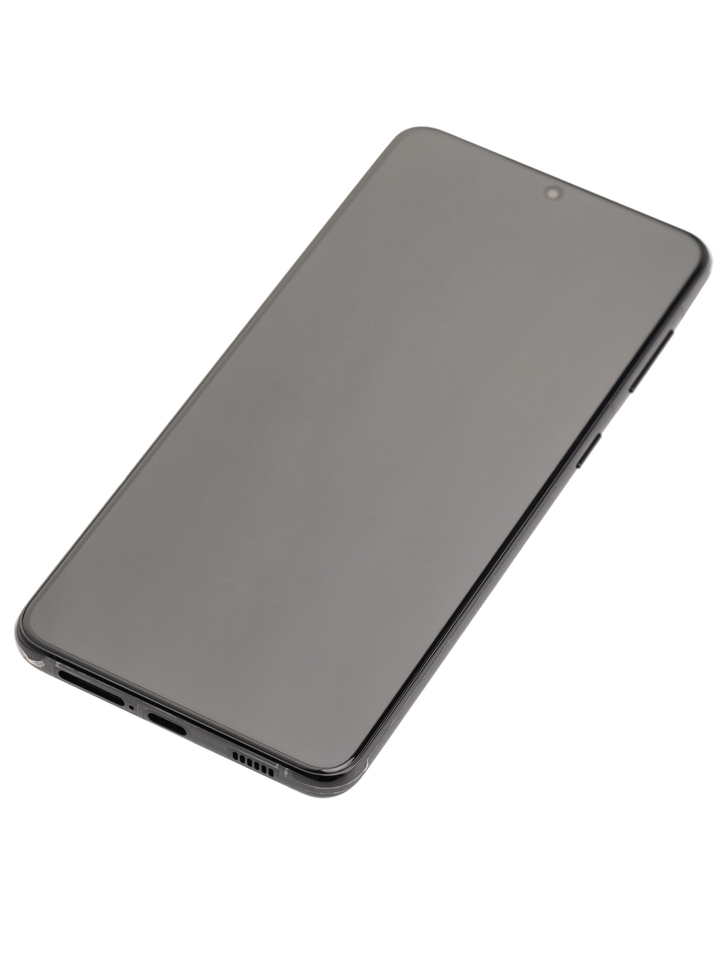 OLED-Display m. Rahmen für Samsung Galaxy S21+ 5G Refurbished Phantom Black