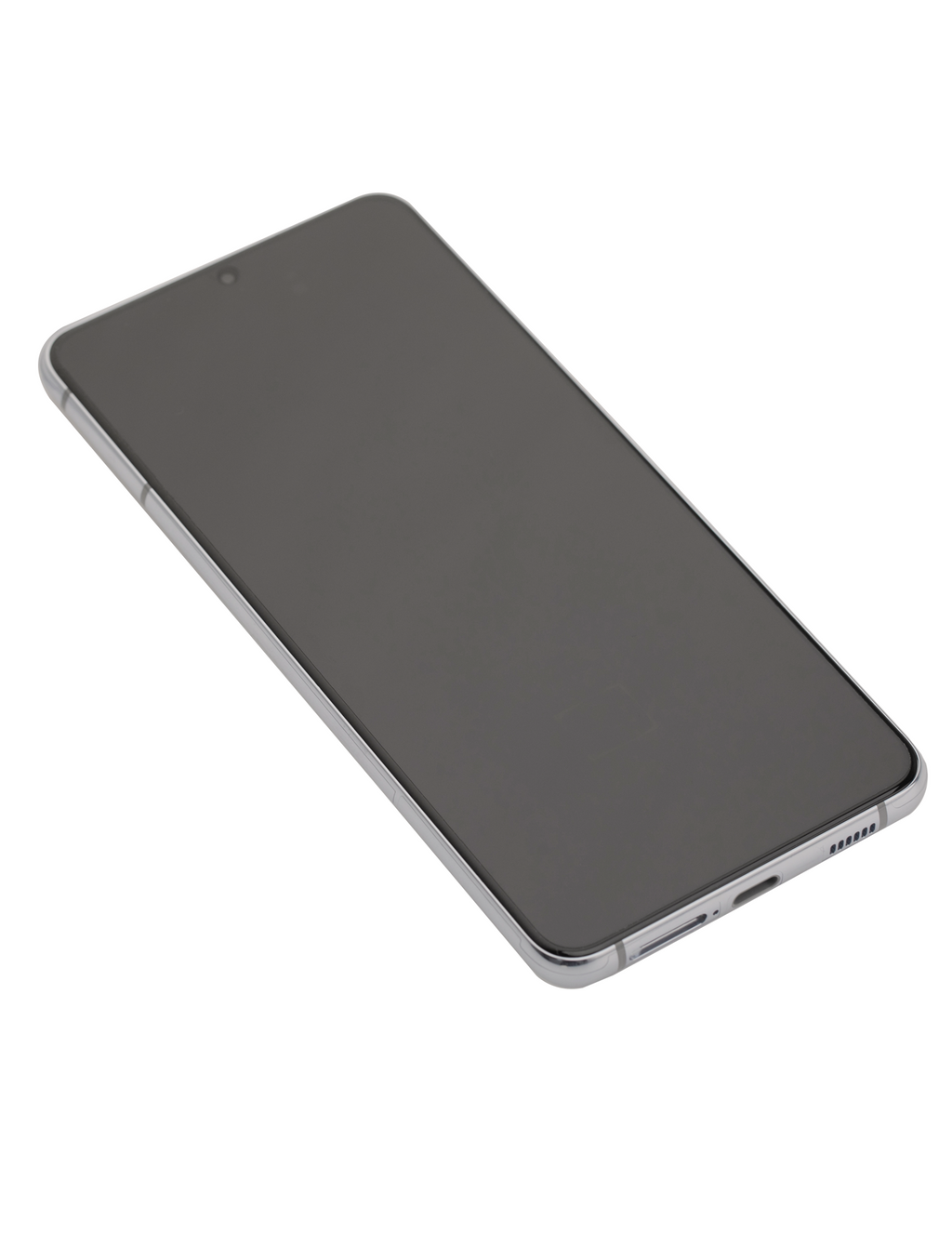 OLED-Display mit Rahmen für Samsung Galaxy S21+ (Refurbished) (Phantom Silver)
