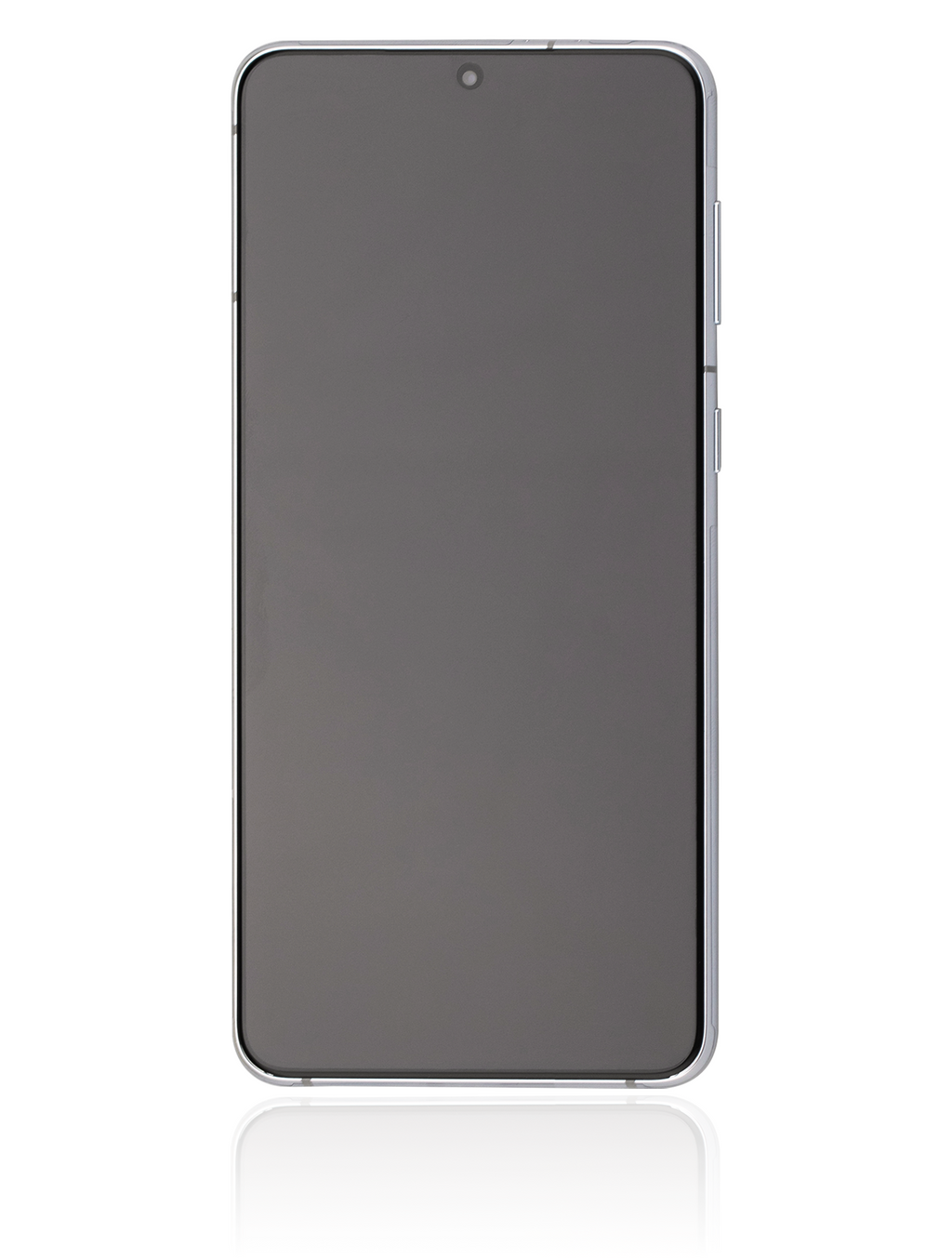 OLED-Display mit Rahmen für Samsung Galaxy S21+ (Refurbished) (Phantom Silver)
