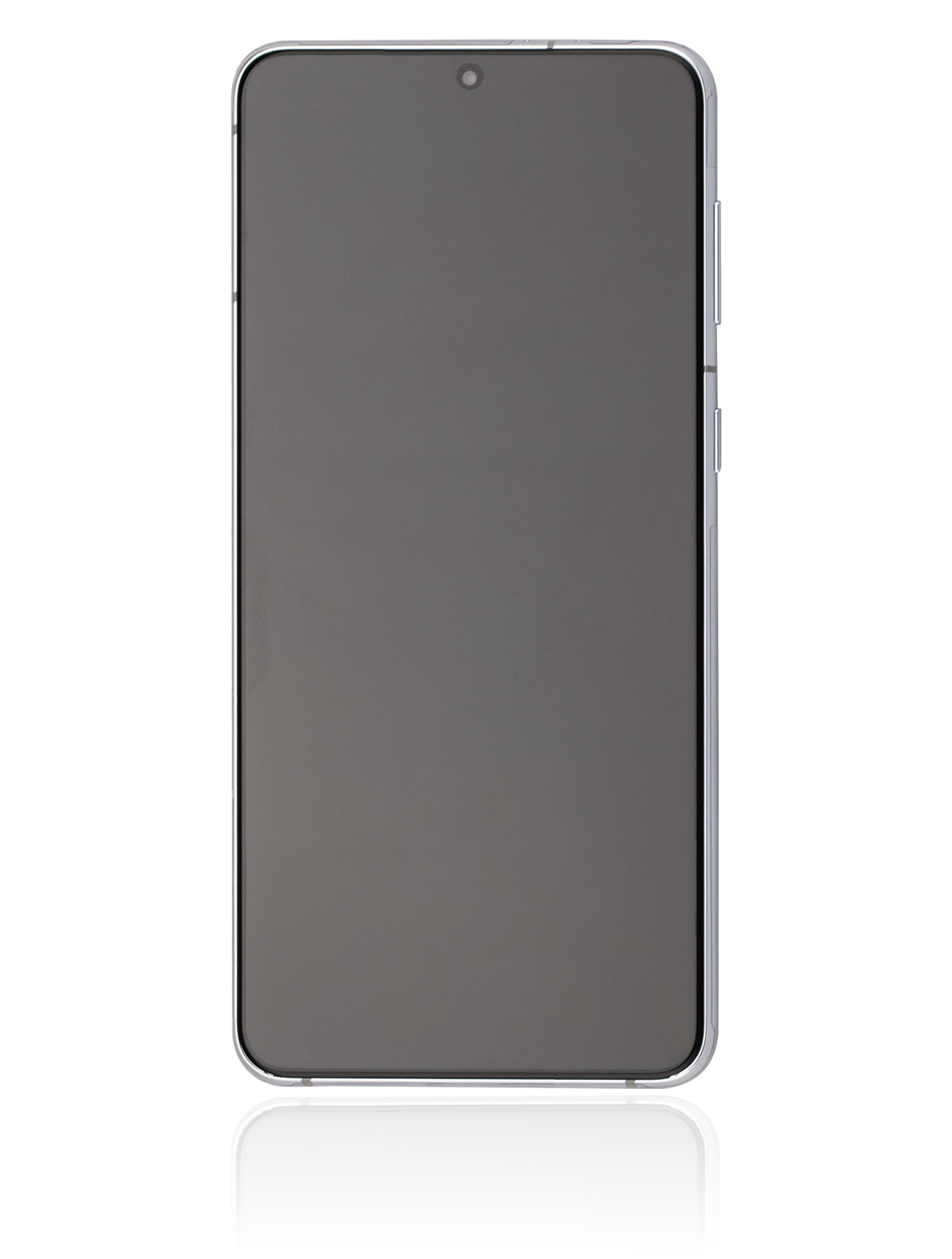 OLED-Display mit Rahmen für Samsung Galaxy S21+ (Refurbished) (Phantom Silver)