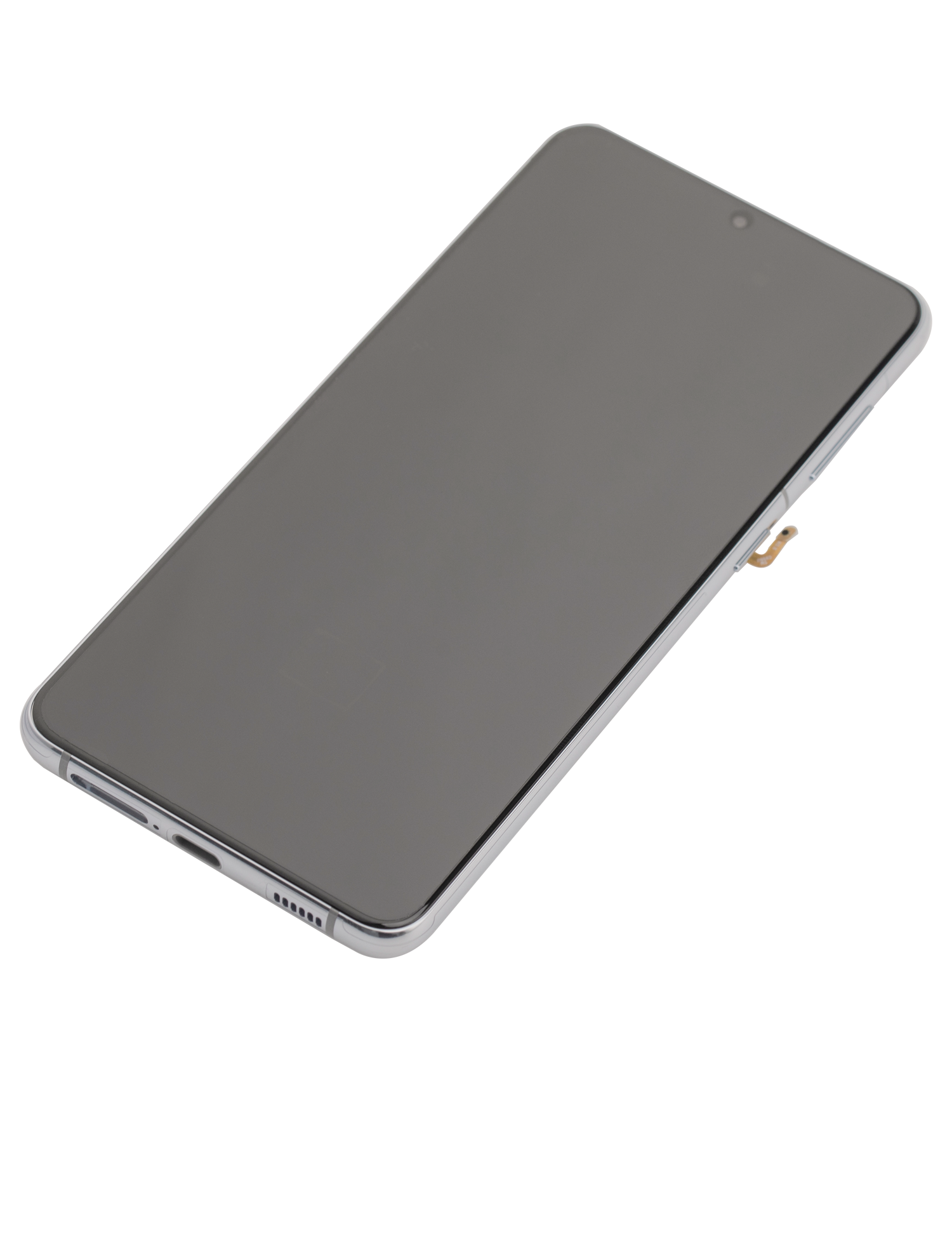 OLED-Display mit Rahmen für Samsung Galaxy S21+ (Refurbished) (Phantom Silver)