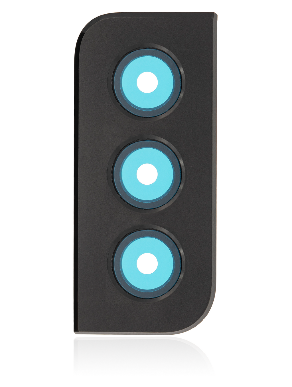 Kameralinse hinten mit Rahmenring für Samsung Galaxy S21 Plus (Phantom Black)