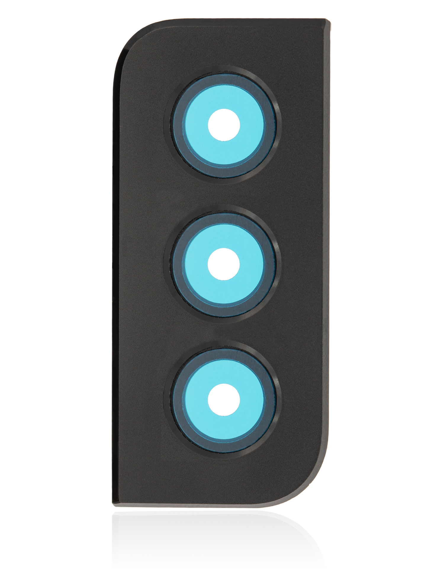 Kameralinse hinten mit Rahmenring für Samsung Galaxy S21 Plus (Phantom Black)