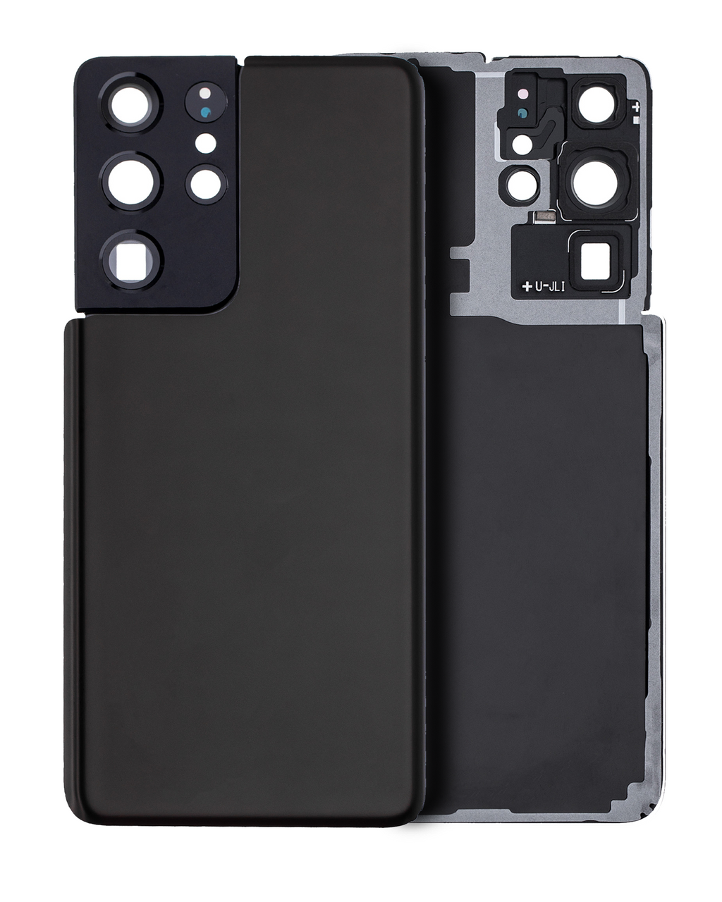 Backcover mit Kameralinse Samsung Galaxy S21 Ultra Schwarz Aftermarket+ ohne Log