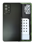 Glass Back Cover for Samsung Galaxy A52 5G (A526 / 2021) (Aftermarket Plus) (Awesome Black)