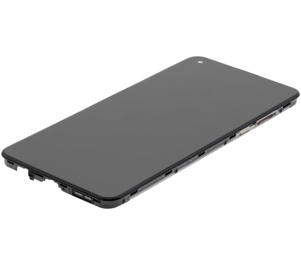 LCD-Display mit Rahmen für LG K51S (Generalüberholt, alle Farben)