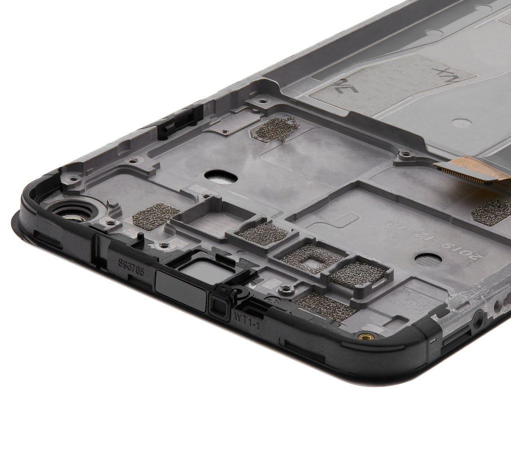 LCD-Display mit Rahmen für LG K51S (Generalüberholt, alle Farben)