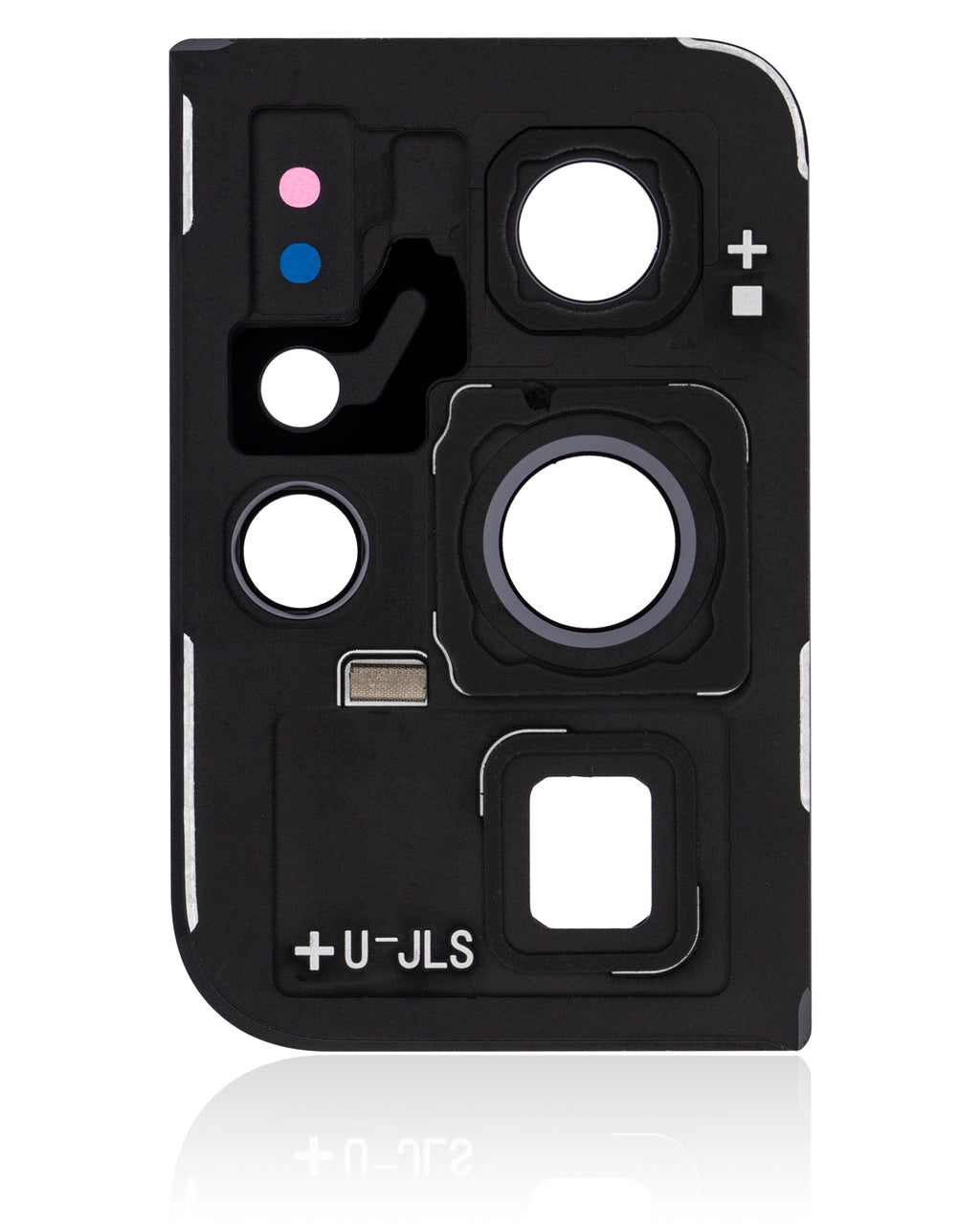 Rear Camera Lens with Cover and Bezel Ring for Samsung Galaxy S21 Ultra 5G (Phantom Black)