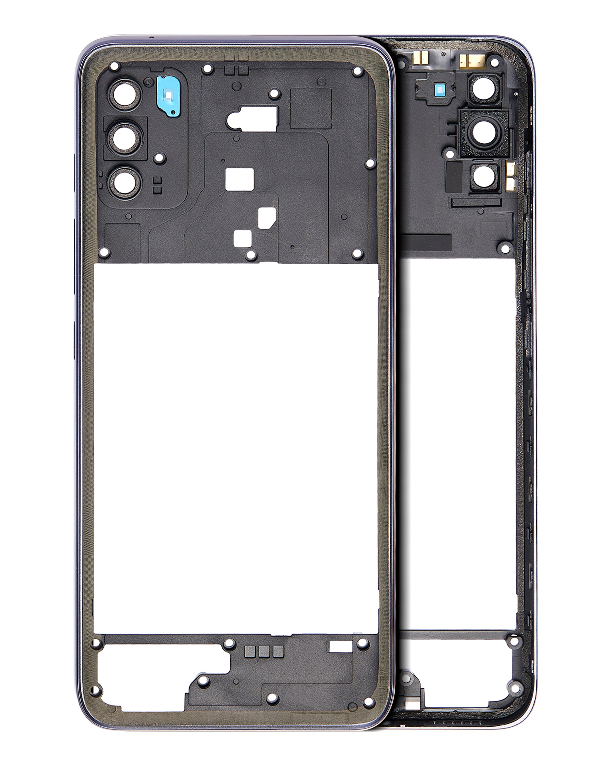 Mid-Frame Gehäuse für Motorola Moto G50 (XT2137 / 2021) (Blau)