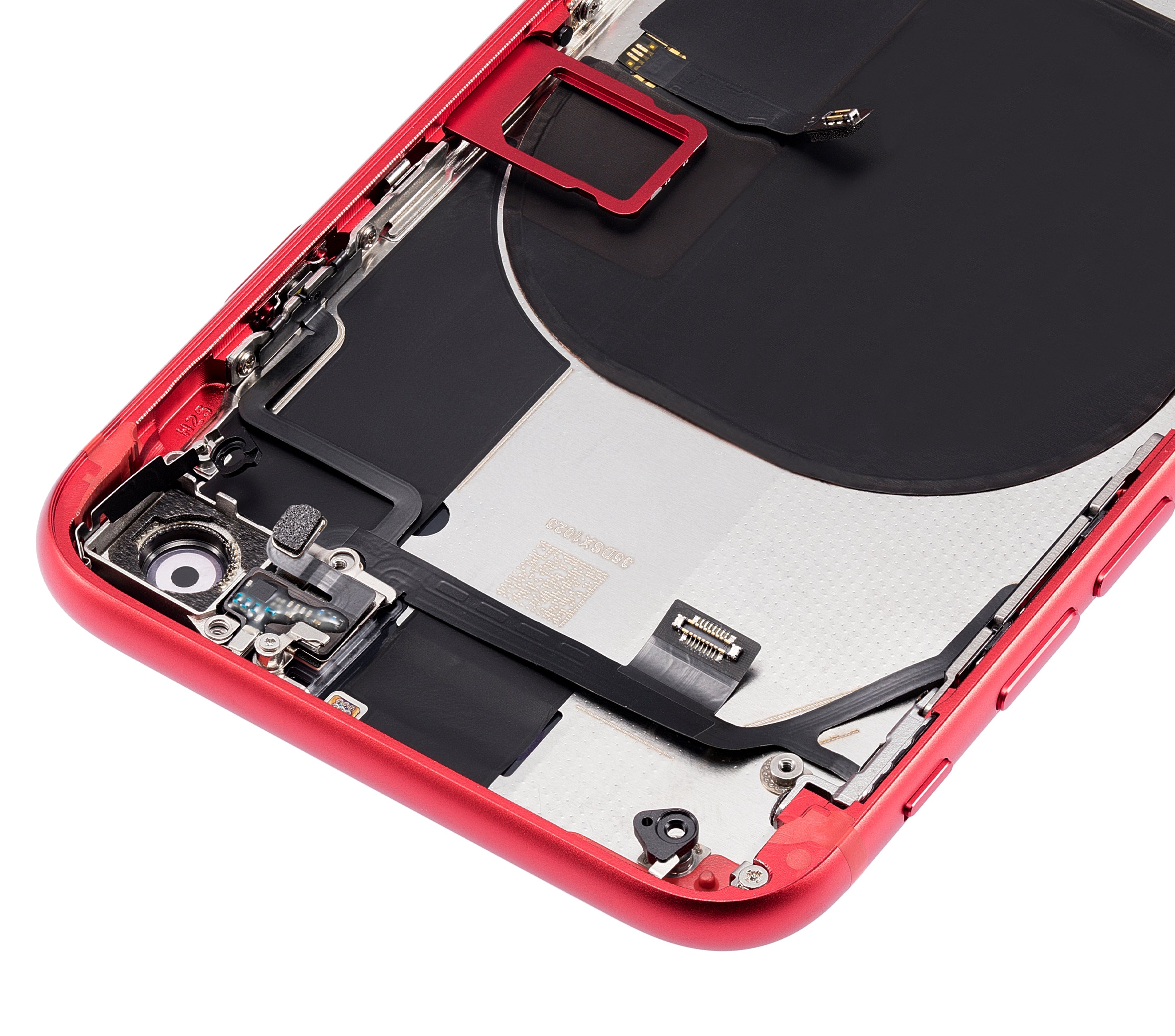 Rückseitengehäuse mit Komponenten für iPhone SE 2020 Kein Logo Aftermarket Plus