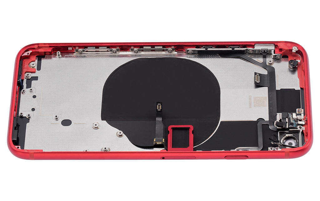 Rückseitengehäuse mit Komponenten für iPhone SE 2020 Kein Logo Aftermarket Plus