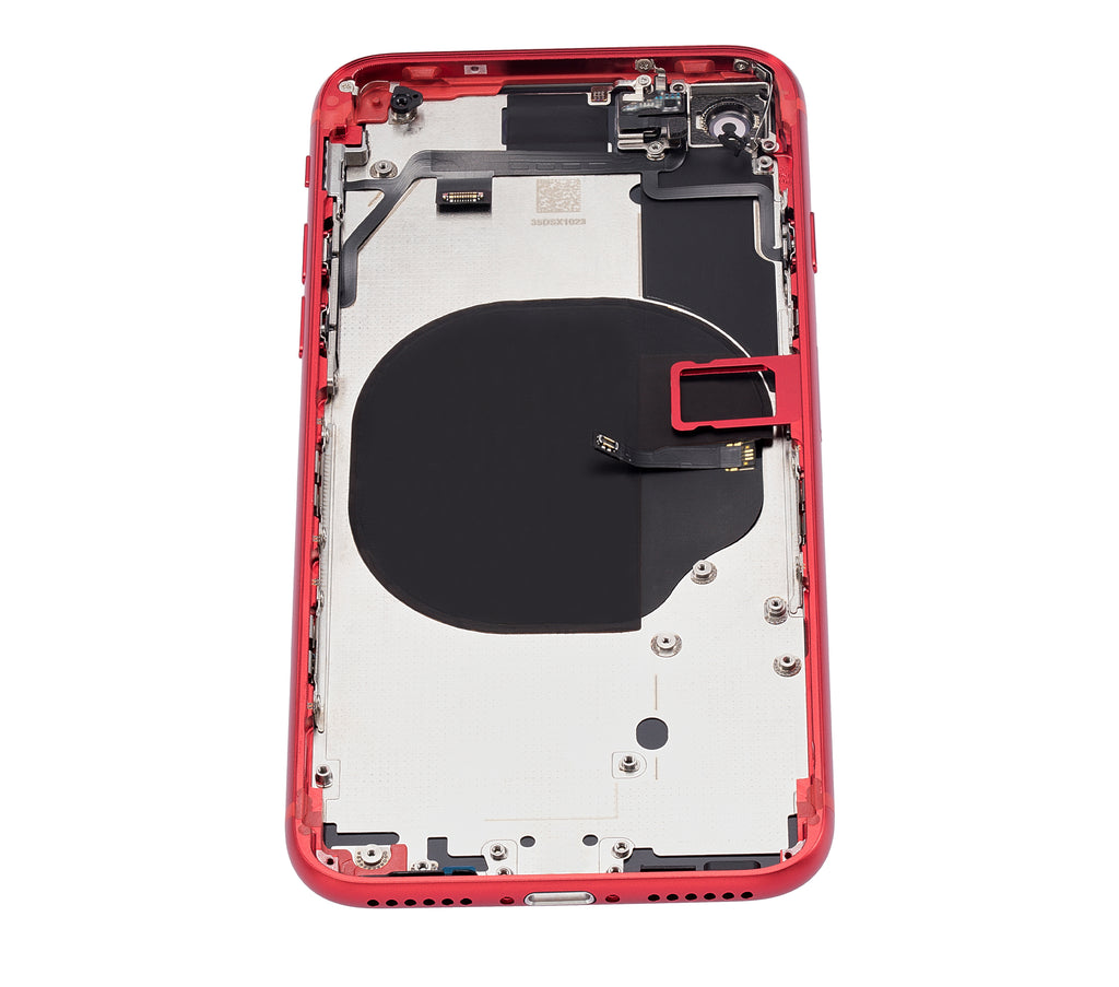 Rückseitengehäuse mit Komponenten für iPhone SE 2020 Kein Logo Aftermarket Plus