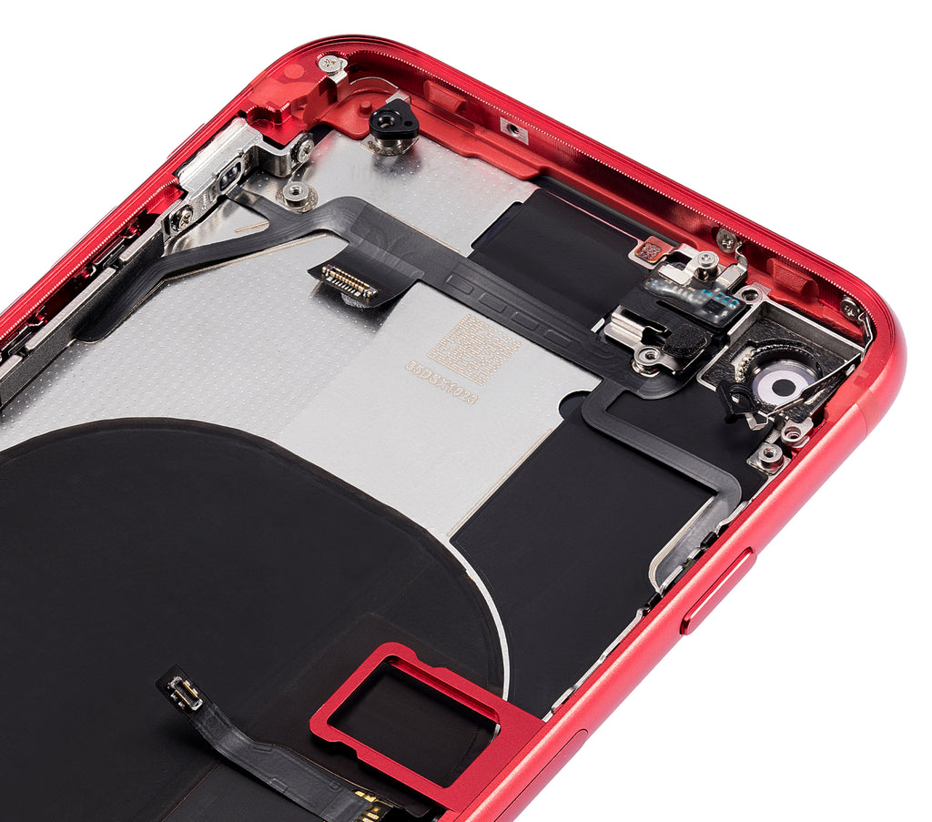 Rückseitengehäuse mit Komponenten für iPhone SE 2020 Kein Logo Aftermarket Plus
