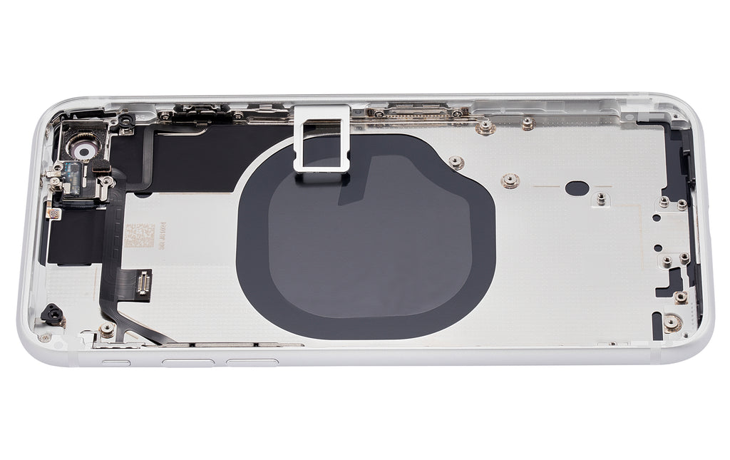 Back Cover/Frame with Pre-installed Small Components for iPhone SE (2020) (No Logo) (Aftermarket Plus) (White)