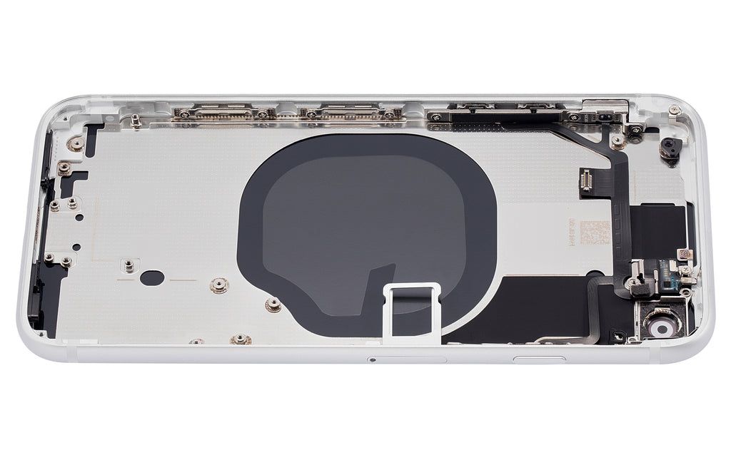 Back Cover/Frame with Pre-installed Small Components for iPhone SE (2020) (No Logo) (Aftermarket Plus) (White)