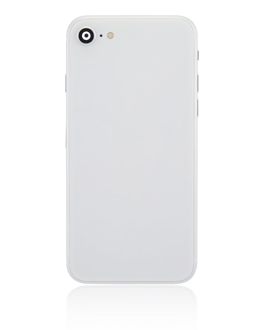 Back Cover/Frame with Pre-installed Small Components for iPhone SE (2020) (No Logo) (Aftermarket Plus) (White)