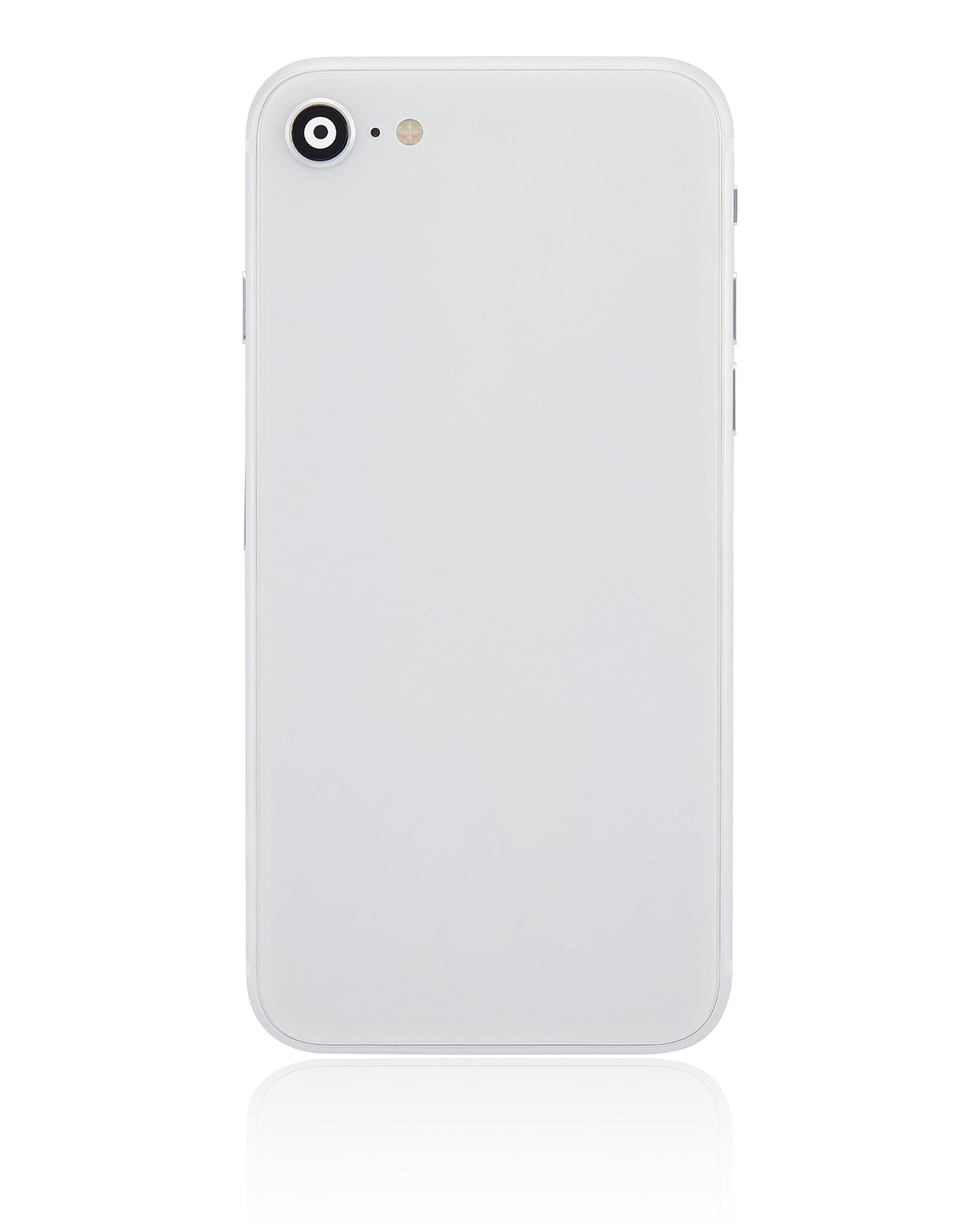 Back Cover/Frame with Pre-installed Small Components for iPhone SE (2020) (No Logo) (Aftermarket Plus) (White)