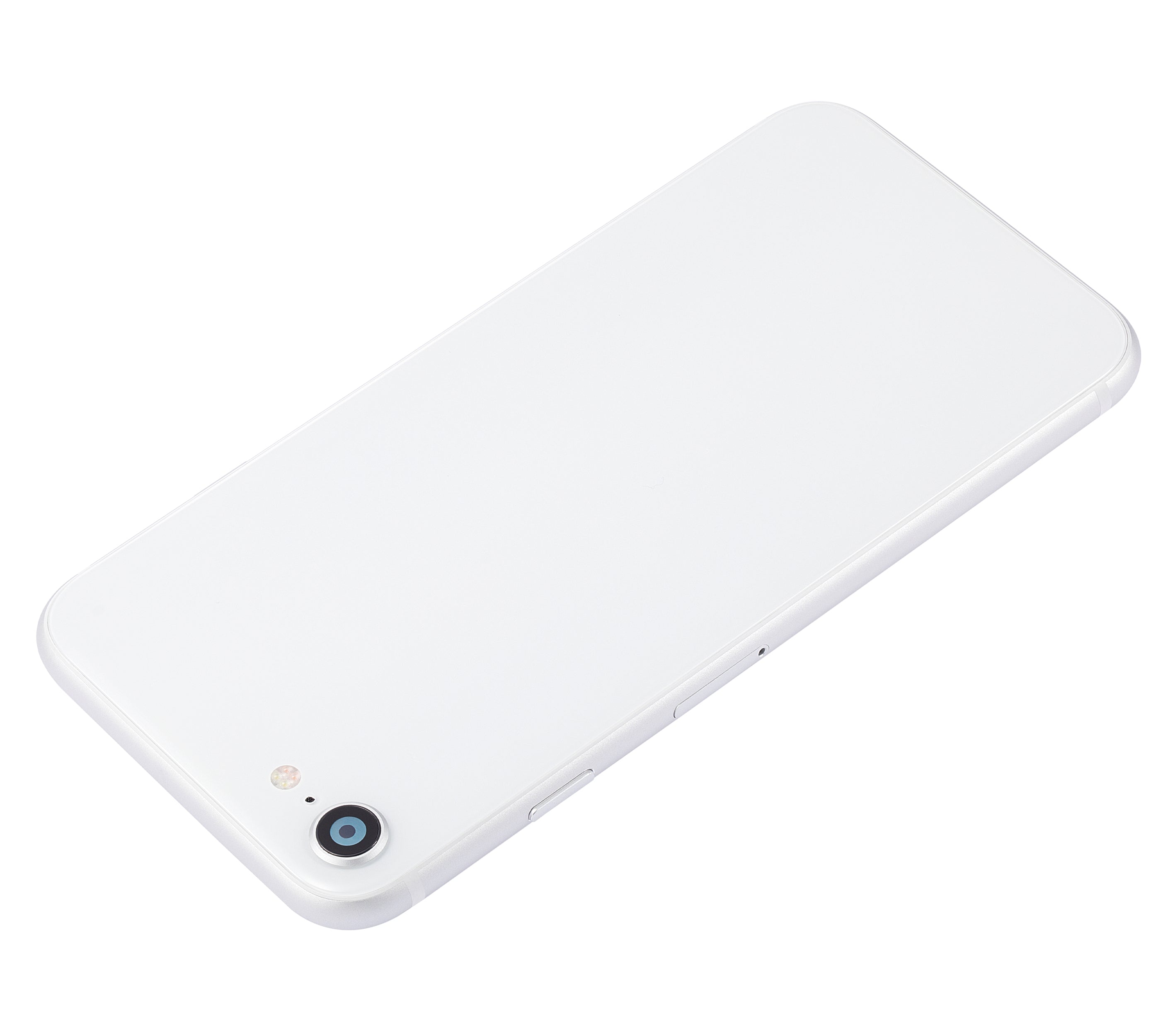 Back Cover/Frame with Pre-installed Small Components for iPhone SE (2020) (No Logo) (Aftermarket Plus) (White)