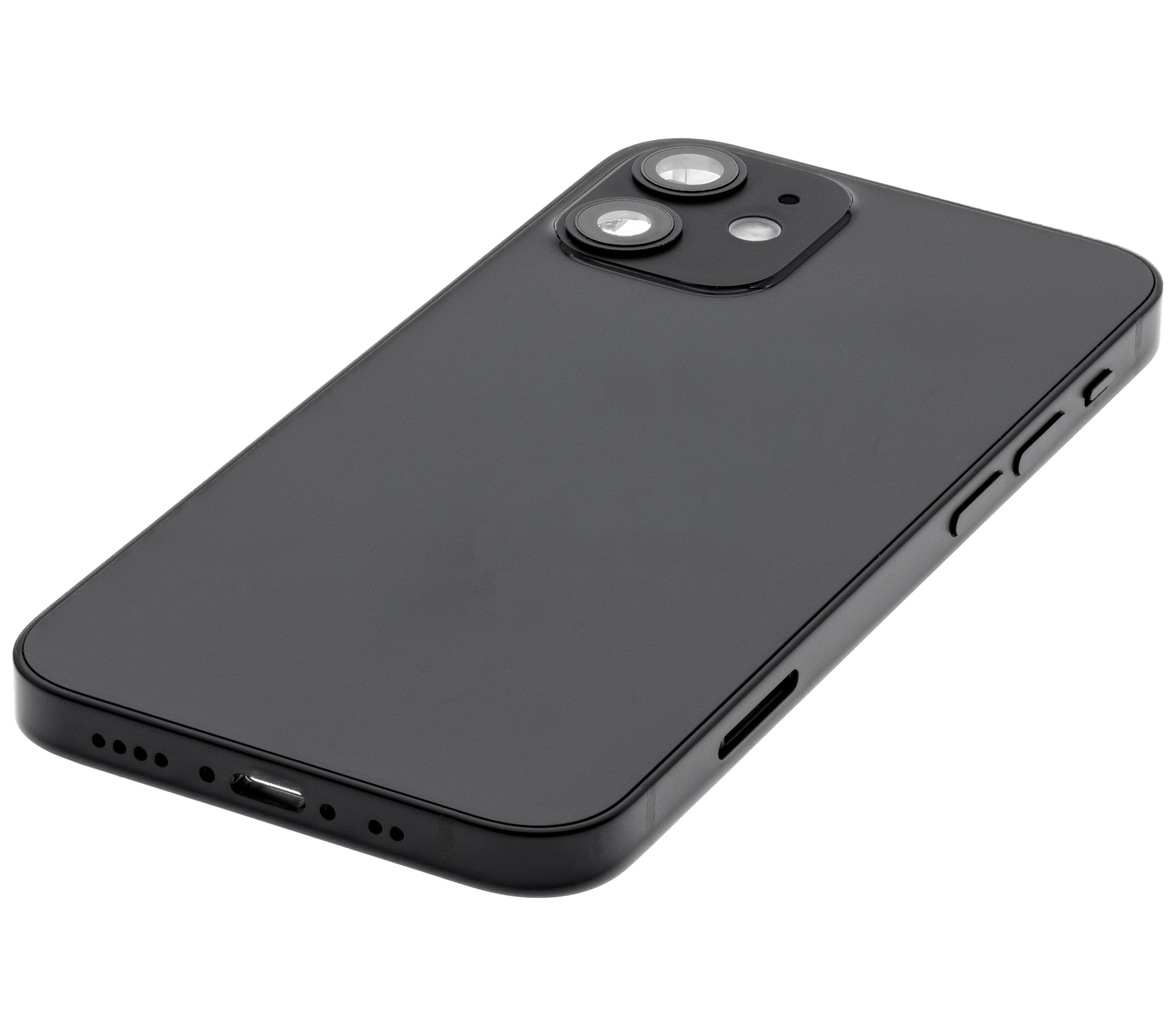 Original Apple-Ausbau A gebraucht – iPhone 12 Mini Backcover/Rahmen Schwarz