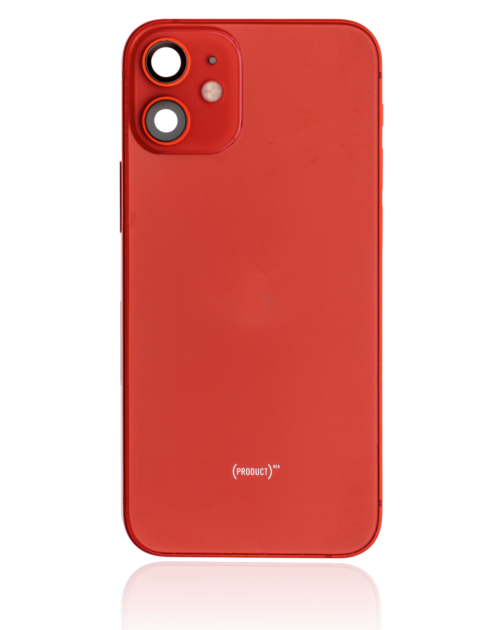 Original Apple-Ausbau C gebraucht – iPhone 12 Mini Backcover/Rahmen Rot