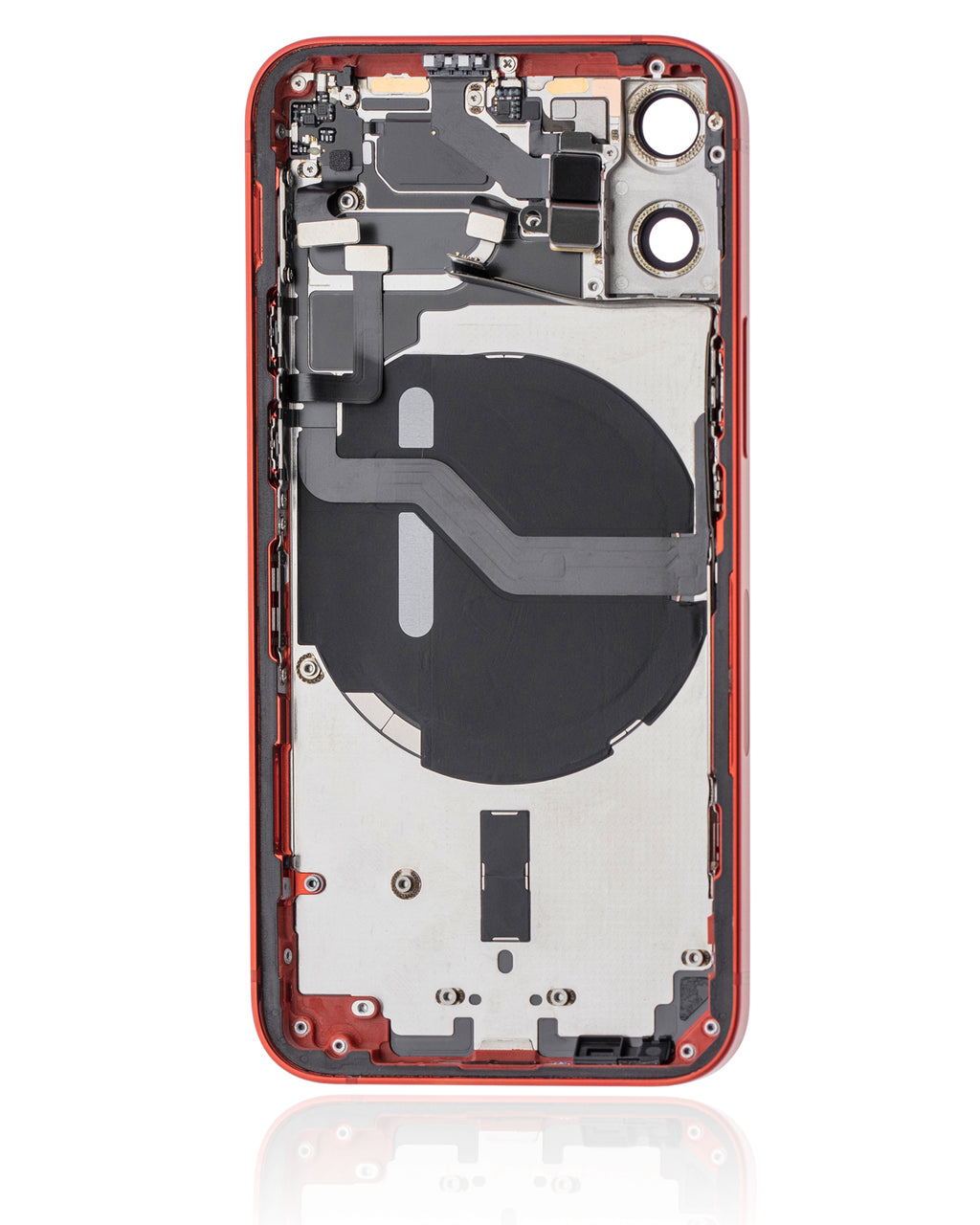 Original Apple-Ausbau A gebraucht – iPhone 12 Mini EU / Backcover/Rahmen Rot