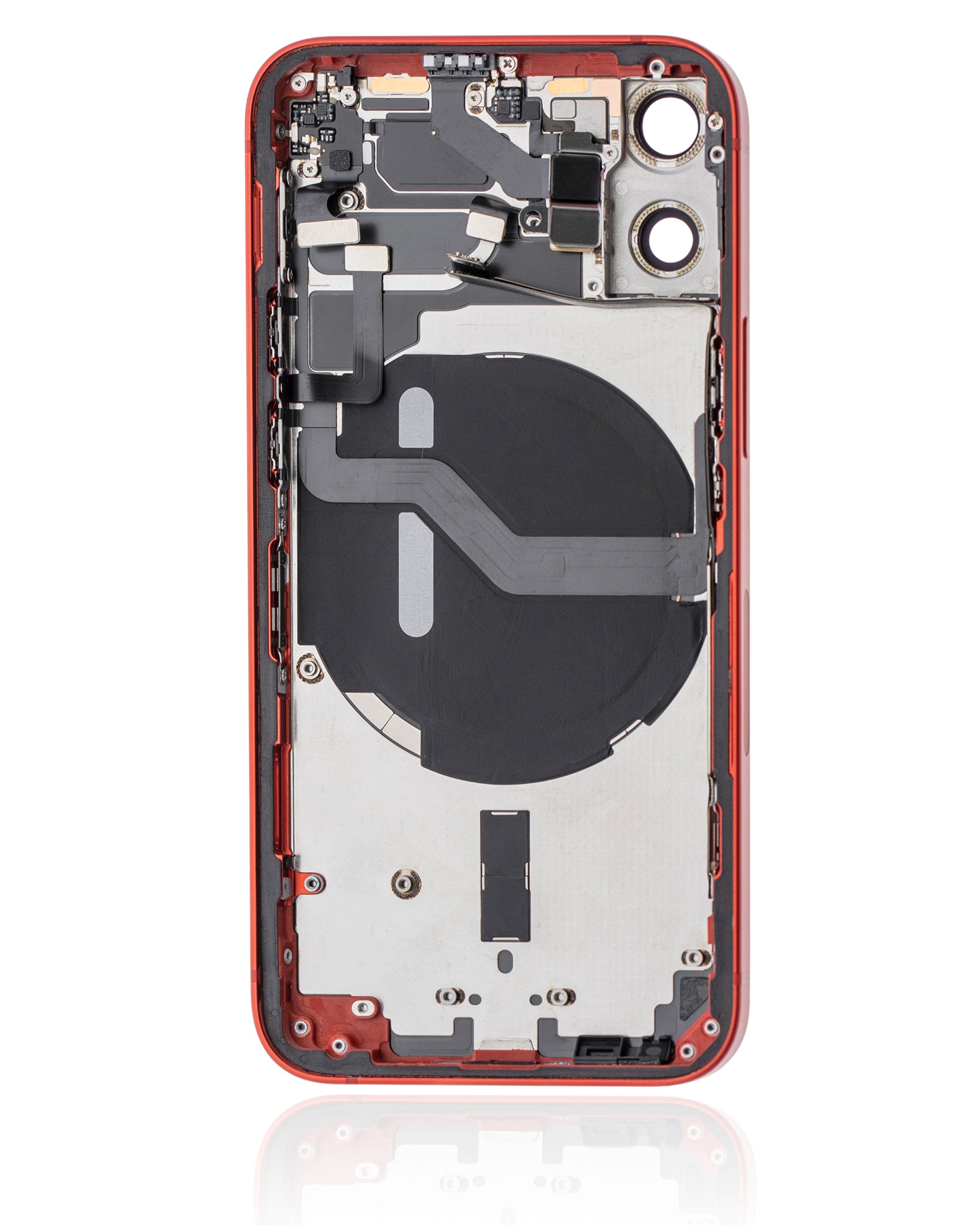 Original Apple-Ausbau A gebraucht – iPhone 12 Mini EU / Backcover/Rahmen Rot