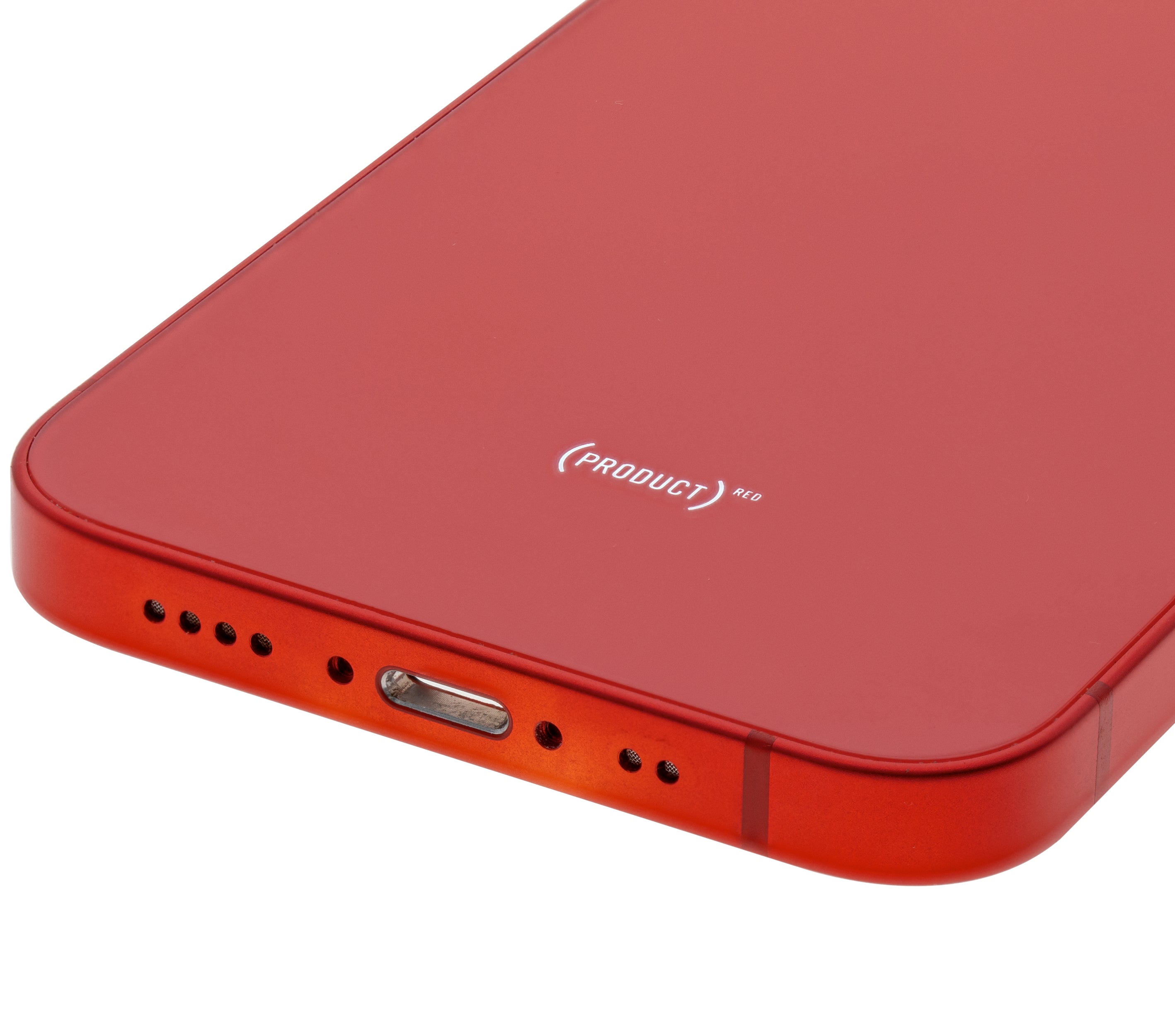 Original Apple-Ausbau C gebraucht – iPhone 12 Mini Backcover/Rahmen Rot