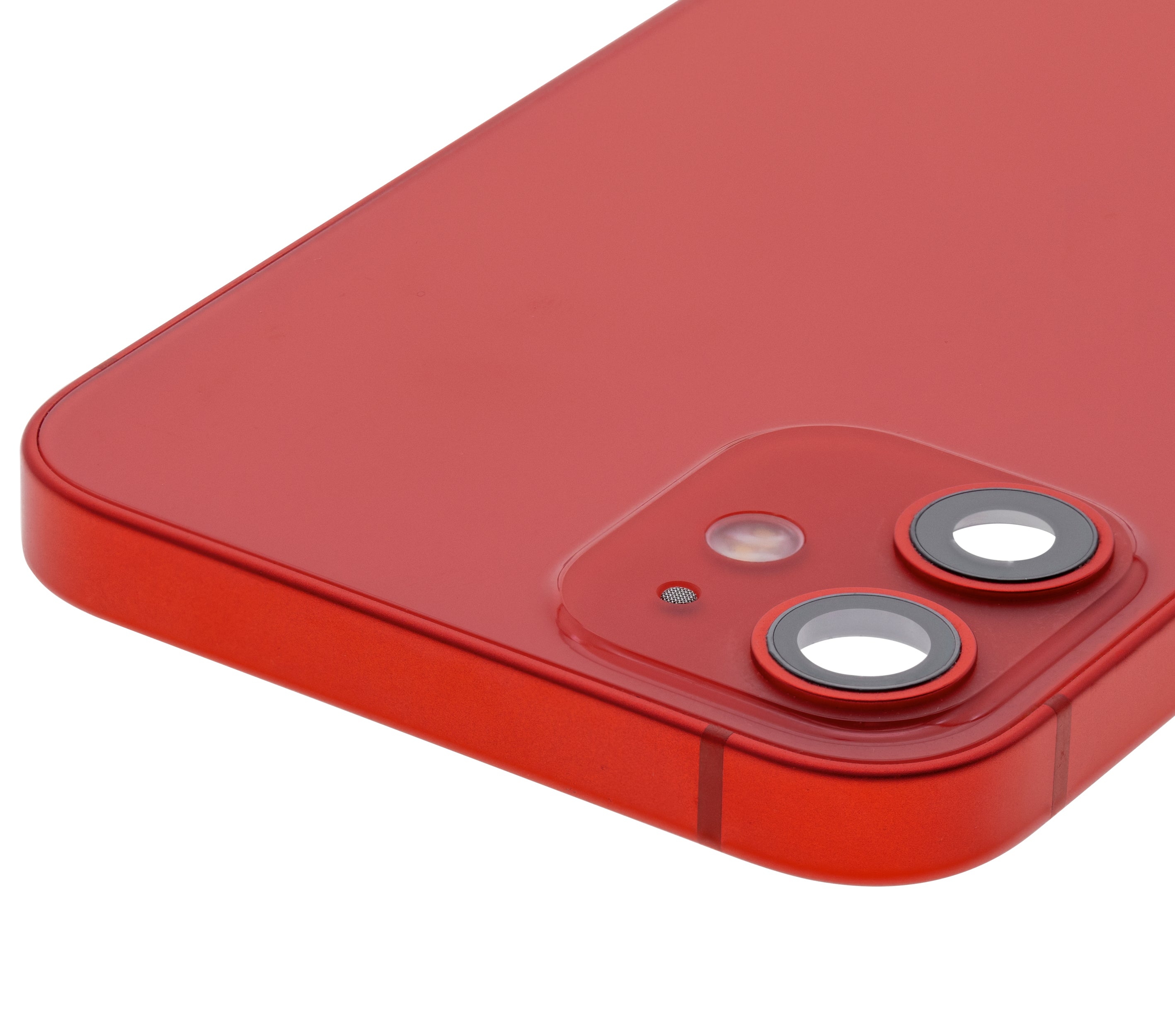 Original Apple-Ausbau C gebraucht – iPhone 12 Mini Backcover/Rahmen Rot