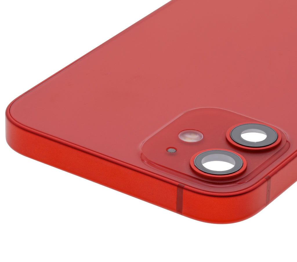 Original Apple-Ausbau A gebraucht – iPhone 12 Mini EU / Backcover/Rahmen Rot