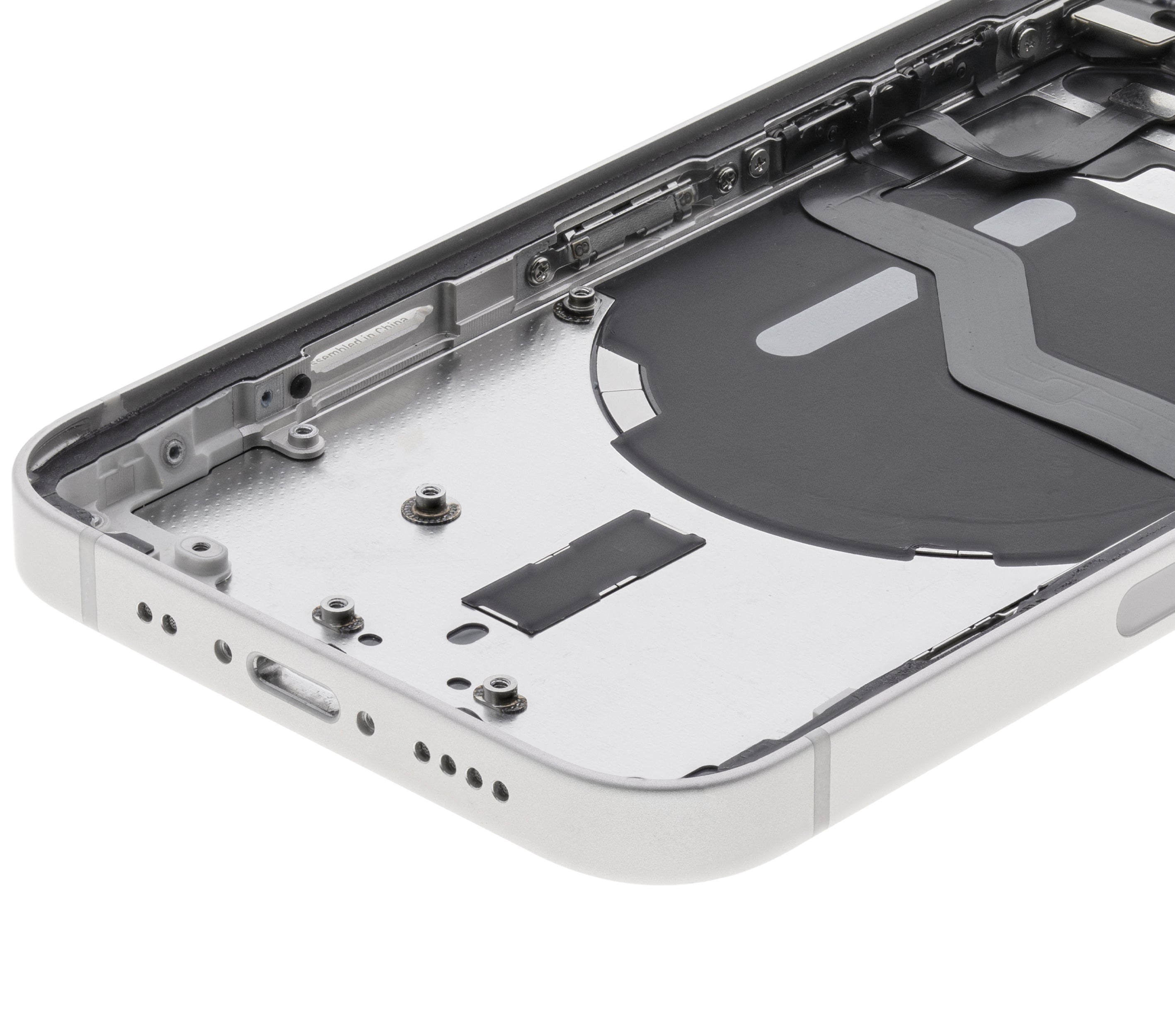 Original Apple-Ausbau A gebraucht – iPhone 12 Mini EU / Backcover/Rahmen Weiß