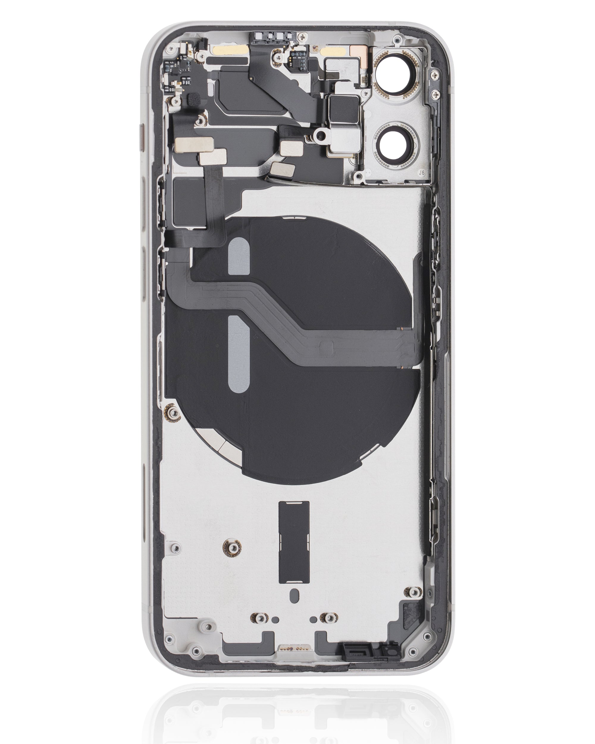Original Apple-Ausbau A gebraucht – iPhone 12 Mini EU / Backcover/Rahmen Weiß