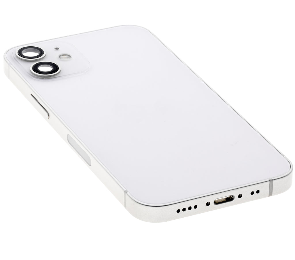 Original Apple-Ausbau A gebraucht – iPhone 12 Mini EU / Backcover/Rahmen Weiß