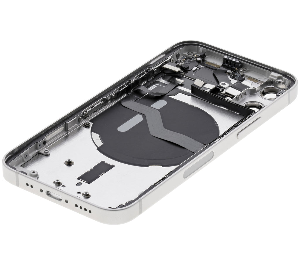 Original Apple-Ausbau B gebraucht – iPhone 12 Mini EU / Backcover/Rahmen Weiß