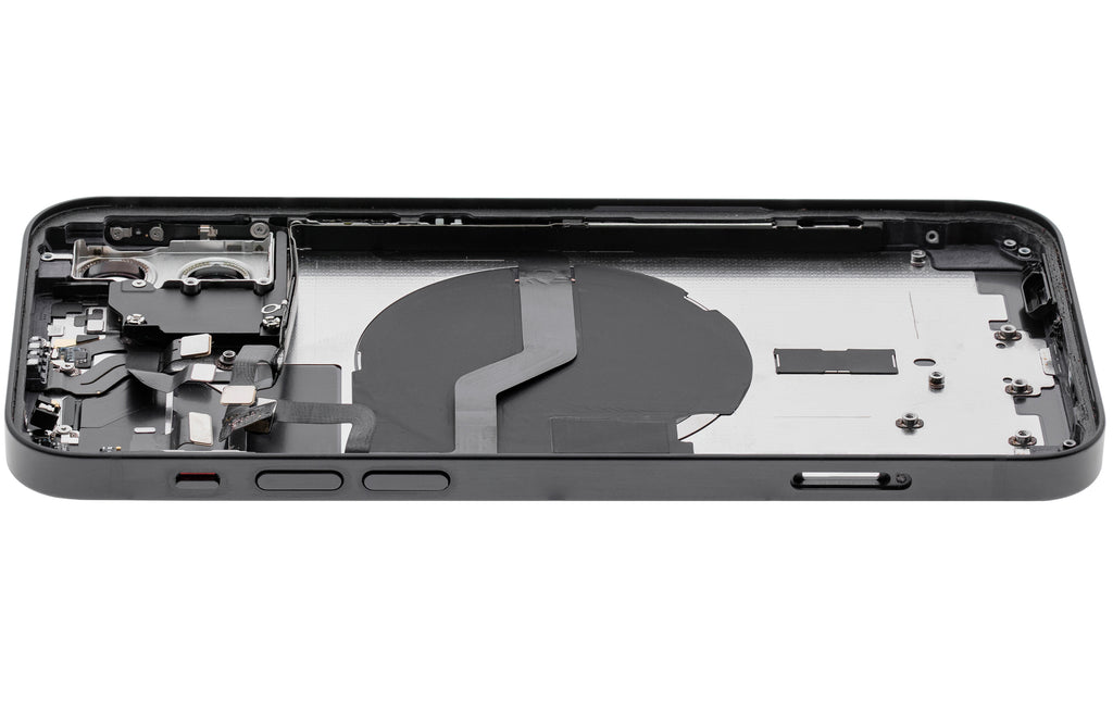 Original Apple-Ausbau A gebraucht – iPhone 12 Backcover/Rahmen Schwarz
