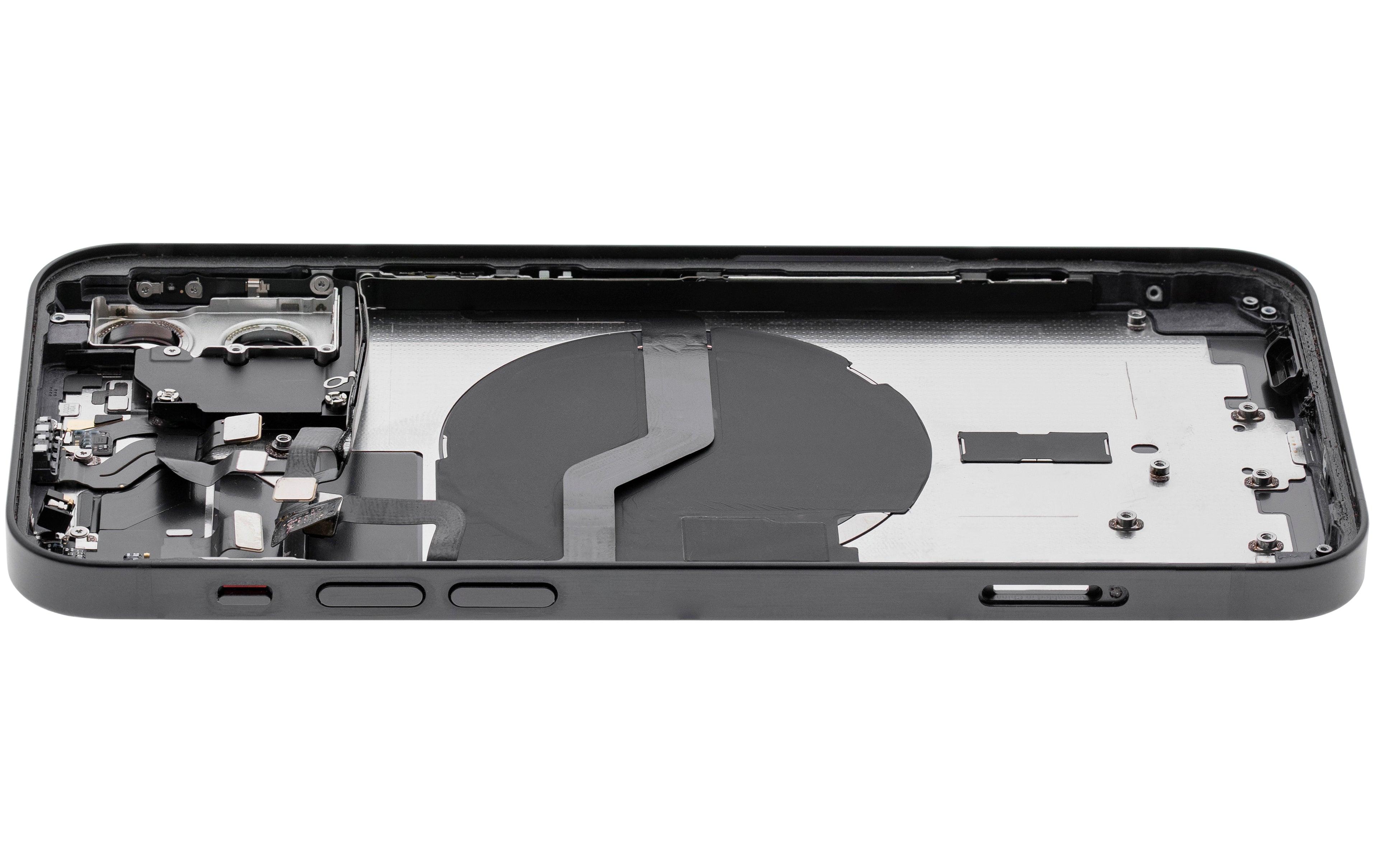 Original Apple-Ausbau A gebraucht – iPhone 12 Backcover/Rahmen Schwarz