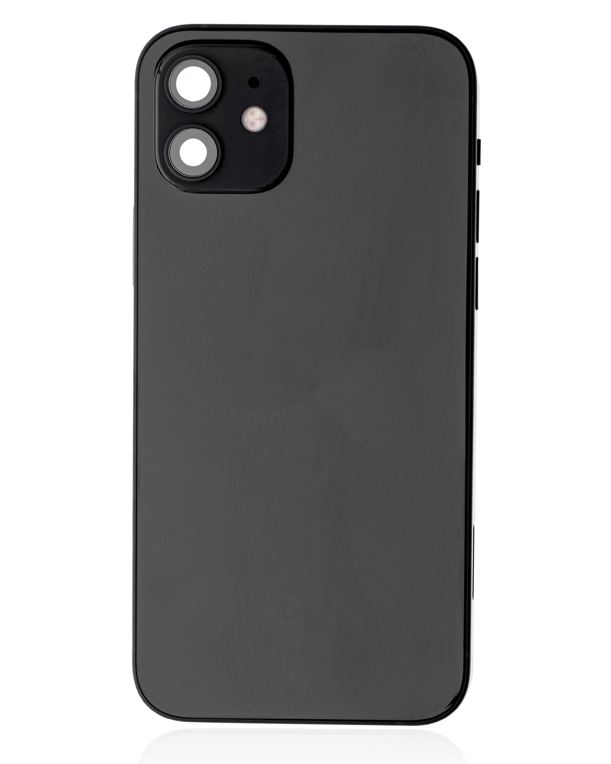 Original Apple-Ausbau A gebraucht – iPhone 12 Backcover/Rahmen Schwarz