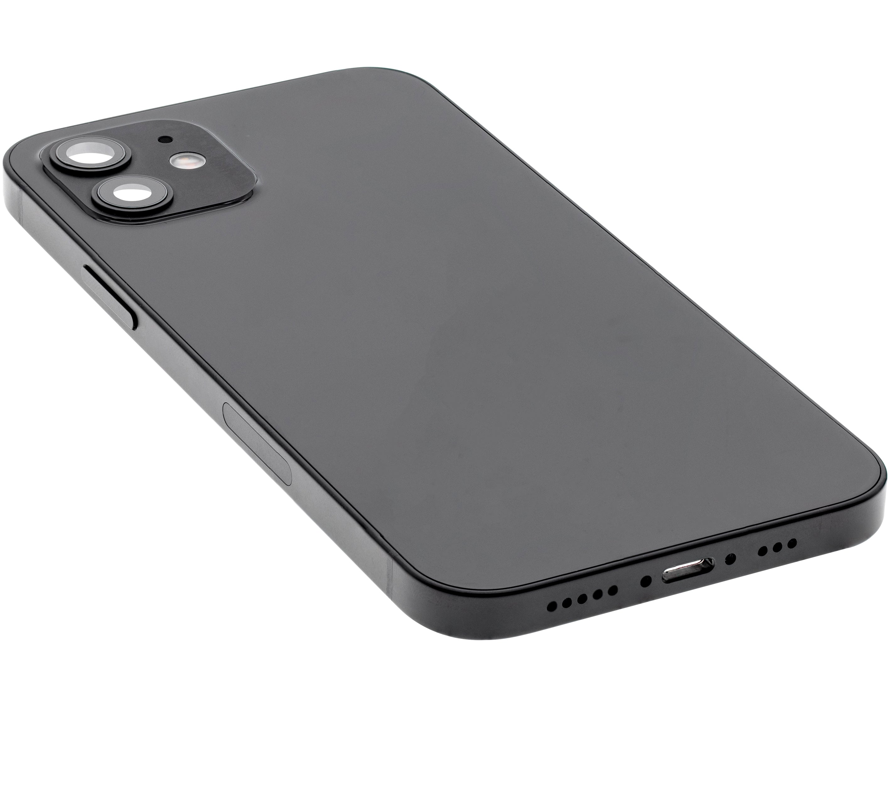 Original Apple-Ausbau A gebraucht – iPhone 12 Backcover/Rahmen Schwarz