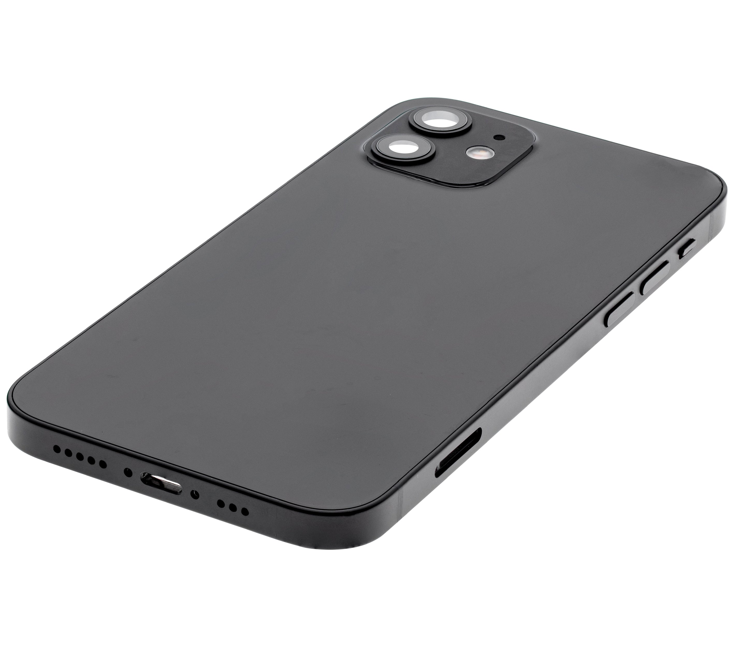 Original Apple-Ausbau A gebraucht – iPhone 12 Backcover/Rahmen Schwarz