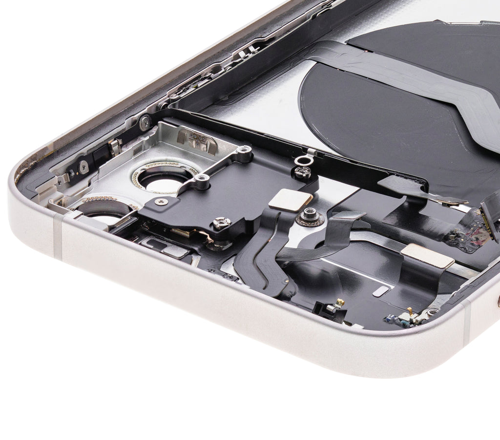 Original Apple-Ausbau B gebraucht – iPhone 12 US Version Backcover/Rahmen Weiß
