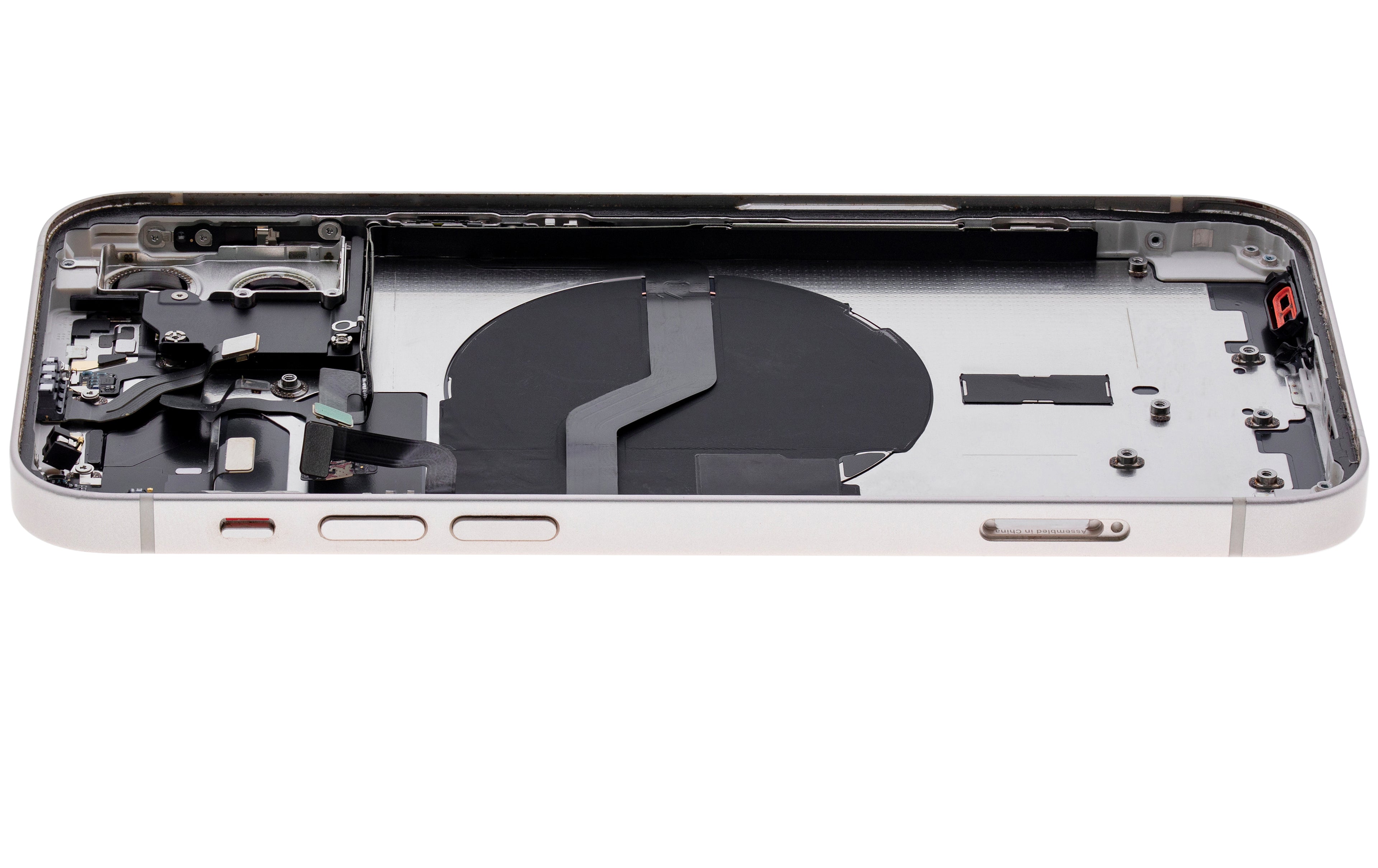 Original Apple-Ausbau B gebraucht – iPhone 12 US Version Backcover/Rahmen Weiß