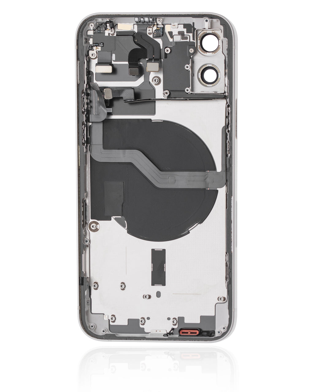 Original Apple-Ausbau B gebraucht – iPhone 12 US Version Backcover/Rahmen Weiß