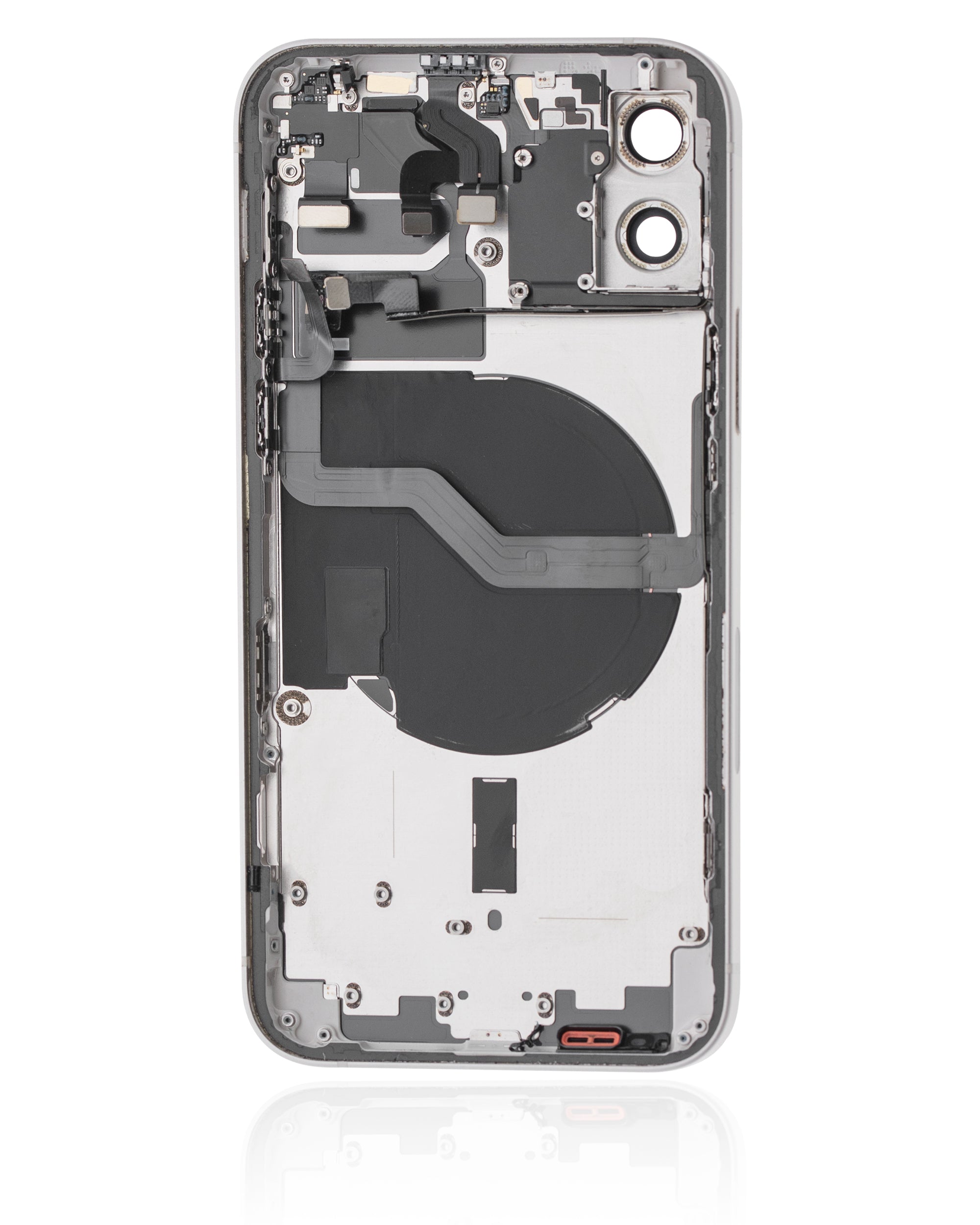Original Apple-Ausbau B gebraucht – iPhone 12 US Version Backcover/Rahmen Weiß