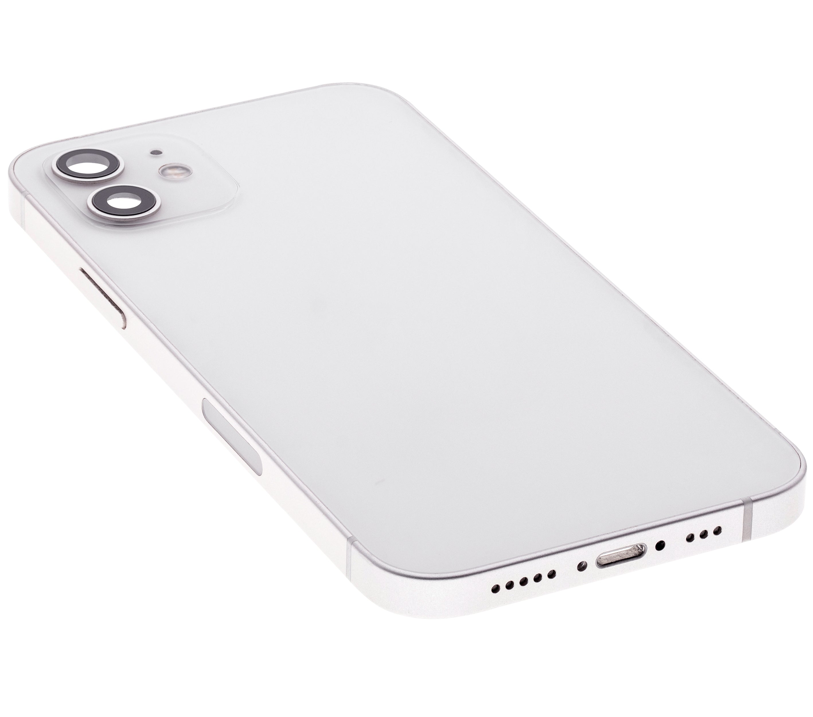 Original Apple-Ausbau B gebraucht – iPhone 12 US Version Backcover/Rahmen Weiß