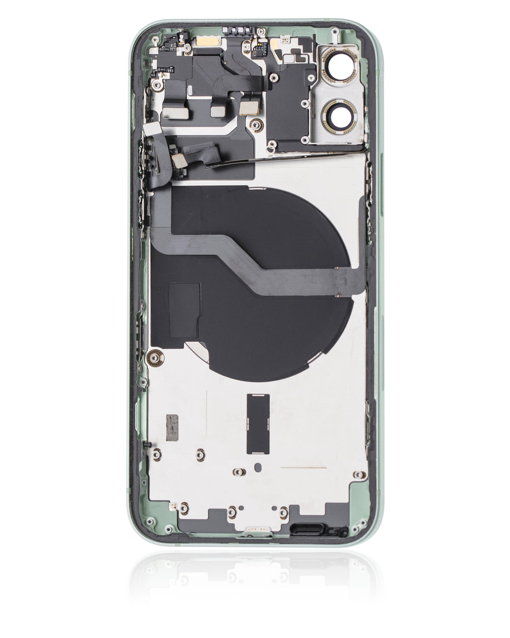 Original Apple-Ausbau B gebraucht – iPhone 12 US Version Backcover/Rahmen Grün